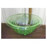 Green Glow glass bowl