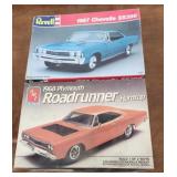 2 models Revell and AMT