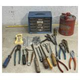 Screw Drivers , Storage Organizer, Gas Can &