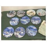 Winter / Christmas plates