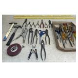 Pliers/ Hammers/ Screwdrivers & Miscellaneous