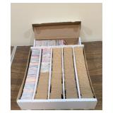 Big Box and Smaller Box of Baseball Cards - Two