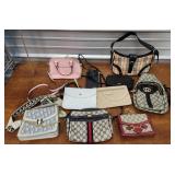 Designer purses not authenticated Gucci etc