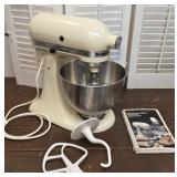 KitchenAid mixer with book - works