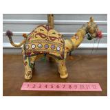 Handcrafted Vintage Stuffed Raj Embroidered Camel