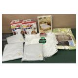 Drapes, mattress covers, cushion covers, and Snap