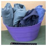 2 Martha Stewart flannel fitted and flat sheets