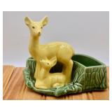 Shawnee Pottery Deer & Fawn Planter