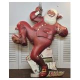 Rare Vintage Pepsi Santa Norman Rockwell Store