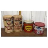 Collectible advertising- tins, cardboard