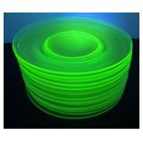 Set 14 uranium plates. Used.