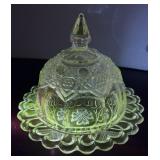 Glow Green covered dish!  BEAUTIFUL!