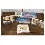 Model cars, airplanes