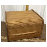 MCM Teak Tambour roll organizer - Thailand