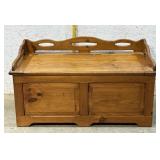 Blanket Box w/ Gallery -cedar lined 42/22/18