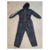 Vintage Trailmaster Blue Nylon Snowsuit Jumpsuit