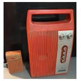 Five transistor Silvertone /portable 8 track