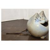 Peter Pots pottery fat cat Bank