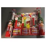 BrandNew Pez Pokï¿½mon Santa, hello Kitty snowman