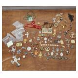 Misc religious jewelry Italy Germany etc