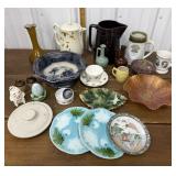 Halls, MarCrest etc- teapot, pitchers, bowls,