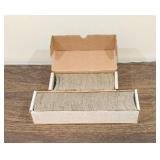 Two Vintage Boxes of Football Cards 1981 and 1982