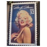 USPS 1995 Marilyn Monroe Stamp Poster. 22" x 14"