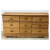 9 Drawer Dresser 56/16/29