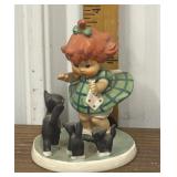 Goebel figures- Oops/redheaded girl w/ cats