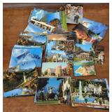 Mostly German postcards