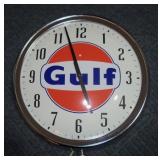 Vintage GULF Gas Station Advertising Sign