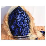 Mongolian Fur Trim Hat