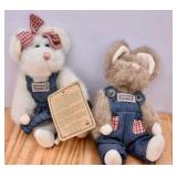 Boyds Bears "Cottage" Minis