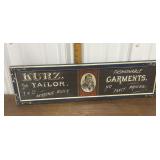 Kurz The Tailor sign