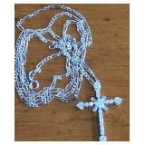 Beautiful sterling silver cross necklace