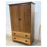 2 Door/ 2 Drawer Wardrobe 45/ 23/75