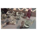 Crystal cats fish candle holders & more