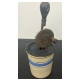 stoneware blue banded Mixer