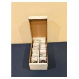 2-Row Box of Football Cards - Stars from the 90s