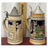 2 German Steins