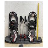 Mountain Profile Snow Shoes w/ Adjustable Poles