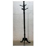 Rope Twist Coat Rack (green) 68ï¿½