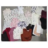 Large box mostly turtlenecks plus other tops