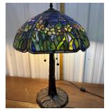 Tiffany style lamp- 3 bulb