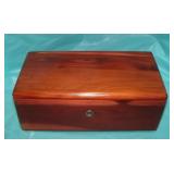 Vintage LANE Mini Cedar Hope Chest Trinket