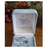 2pc Epiphany sterling silver rings