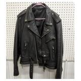 Leather coat - size S *no liner