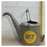 Gulf Galvanized Oil Can