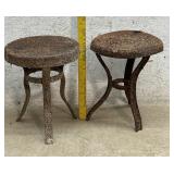 Iron Milking Stools - need work