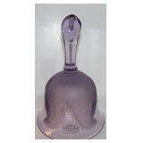 Vintage Viking Glass Lilac Satin Frost Lead